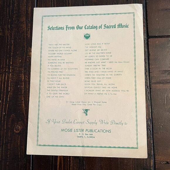 Gospel Sheet Music Set of 2 - Picture 7 of 7